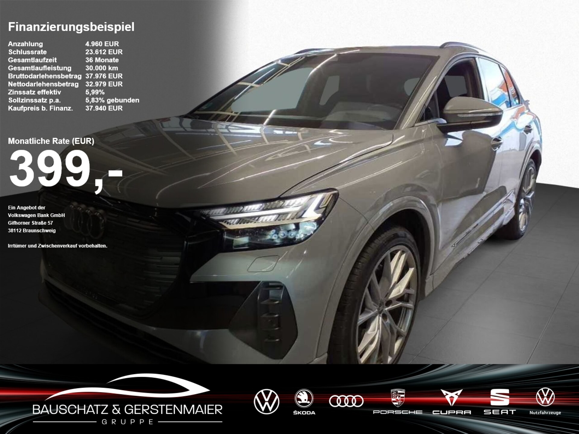 Audi Q4 e-tron 2023