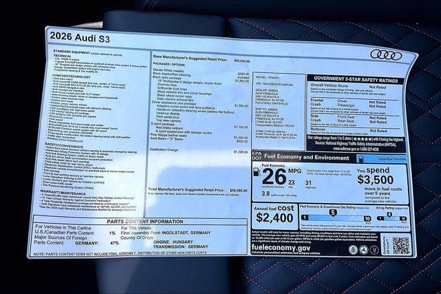 2026 Audi S3 Base - Photo 14
