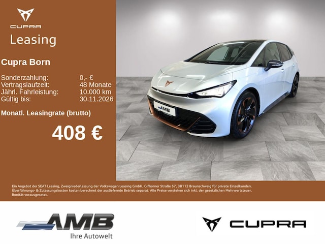 CUPRA Born eBoost Pano/​Schalensitze/​Sitzhz/​RFK/​07.30Garantie (25934)