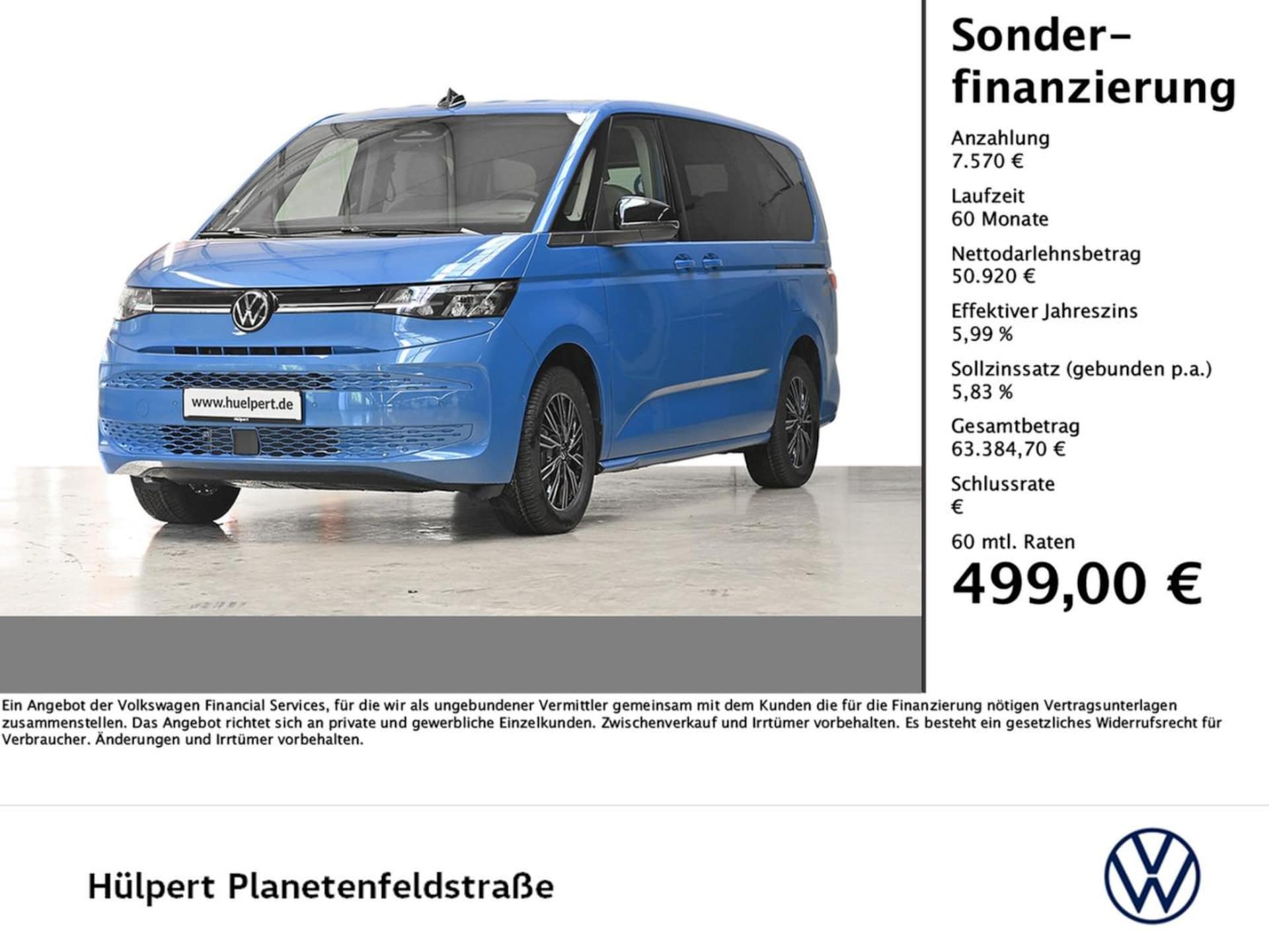 Volkswagen Multivan Langversion Life