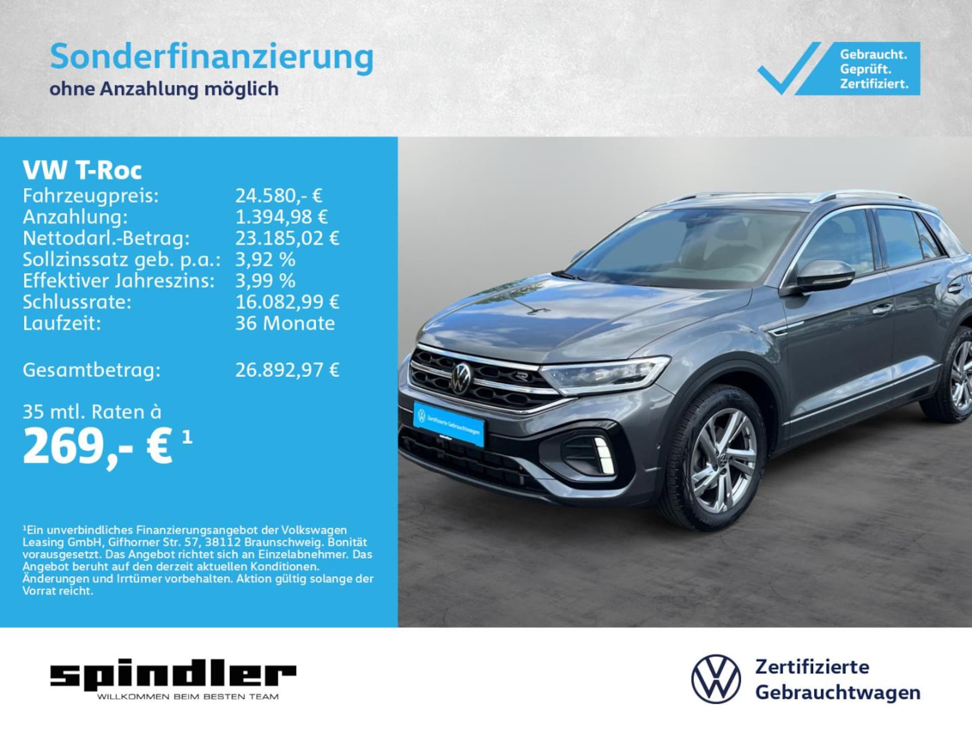 Volkswagen T-Roc R-Line