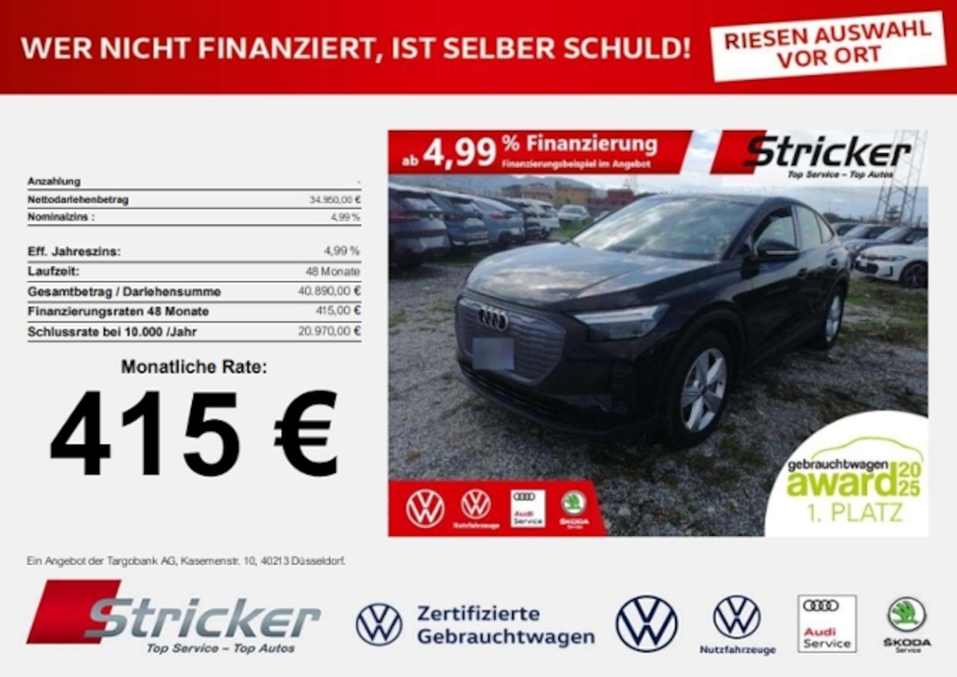 Audi Q4 Sportback e-tron