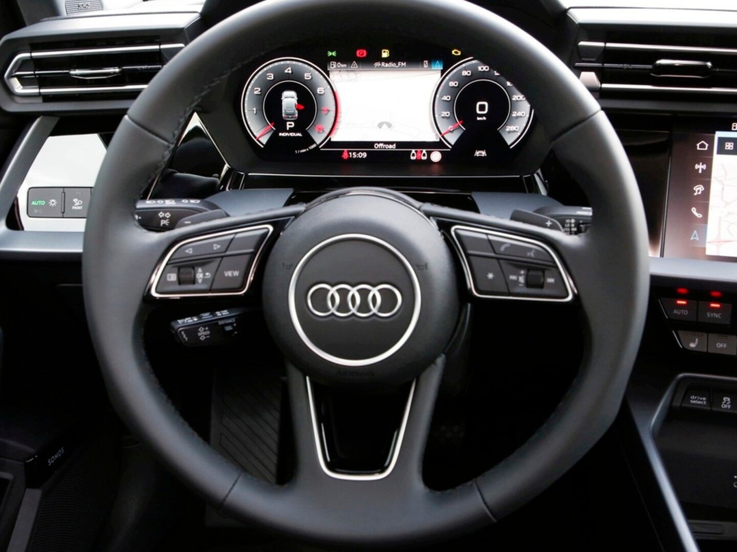 Bild über Audi A3 Sportback S line TFSI quattro 150 kW S tronic - für weitere Informationen kontaktieren Sie den Audi Partner