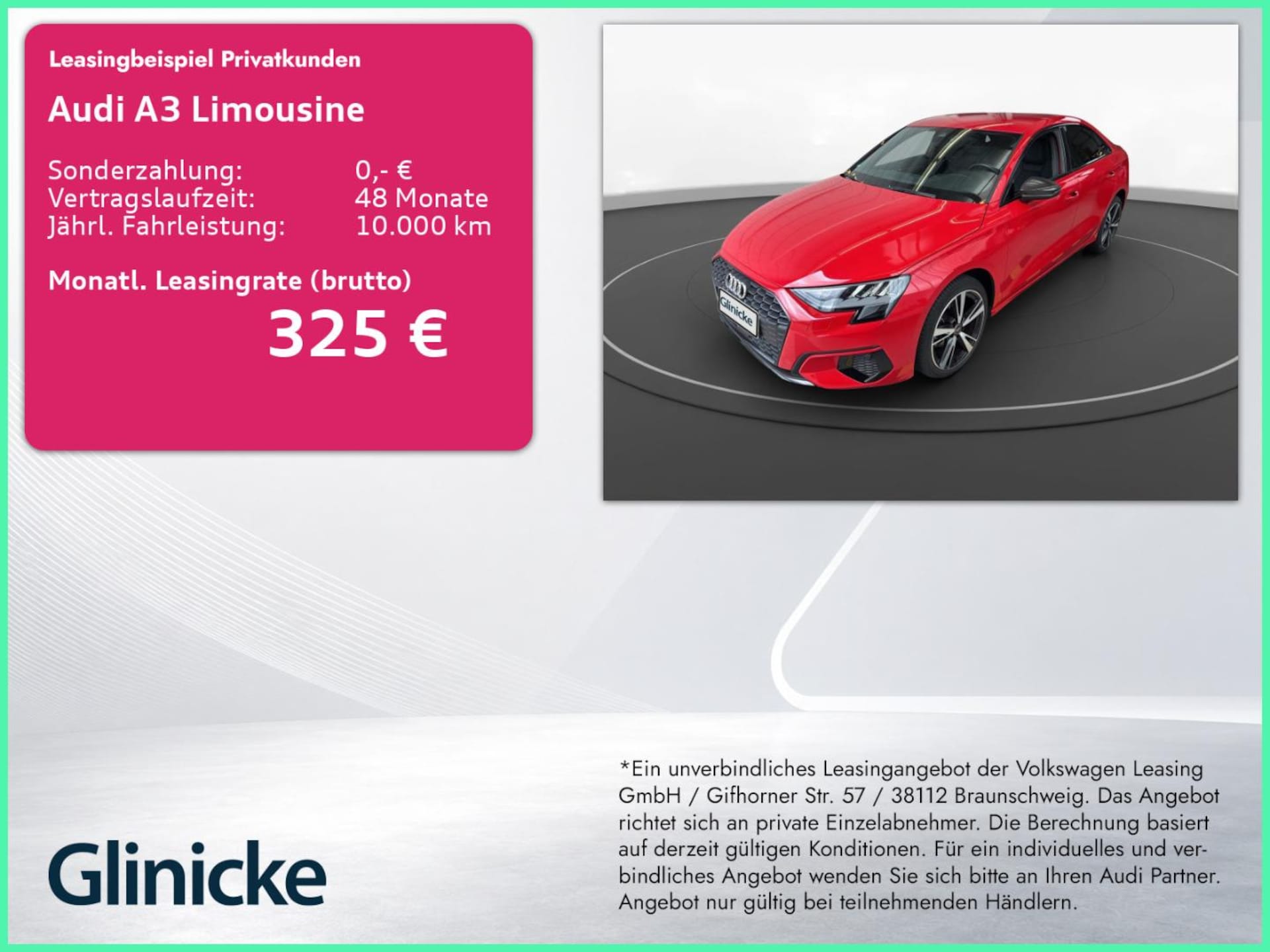 Audi A3 Limousine advanced