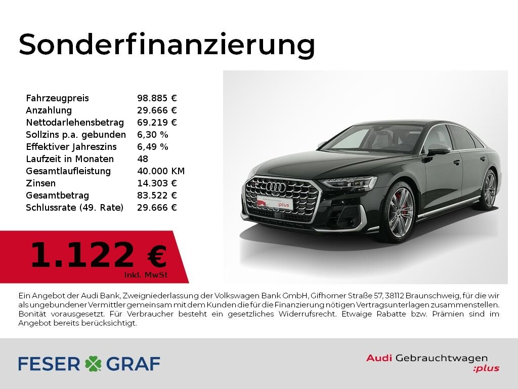 Image about Audi S8 TFSI quattro tiptronic