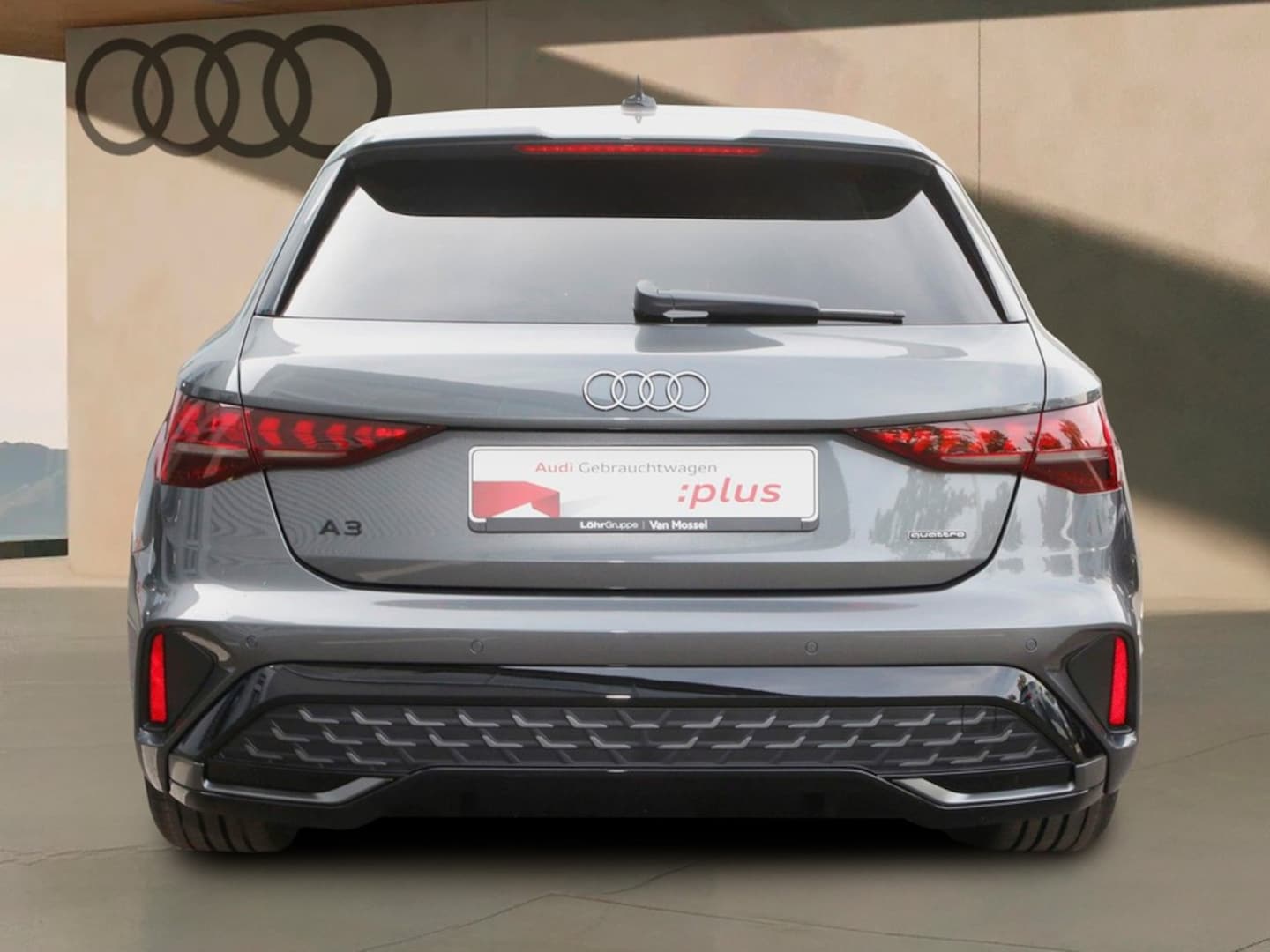 Bild über Audi A3 Sportback S line TFSI quattro 150 kW S tronic - für weitere Informationen kontaktieren Sie den Audi Partner