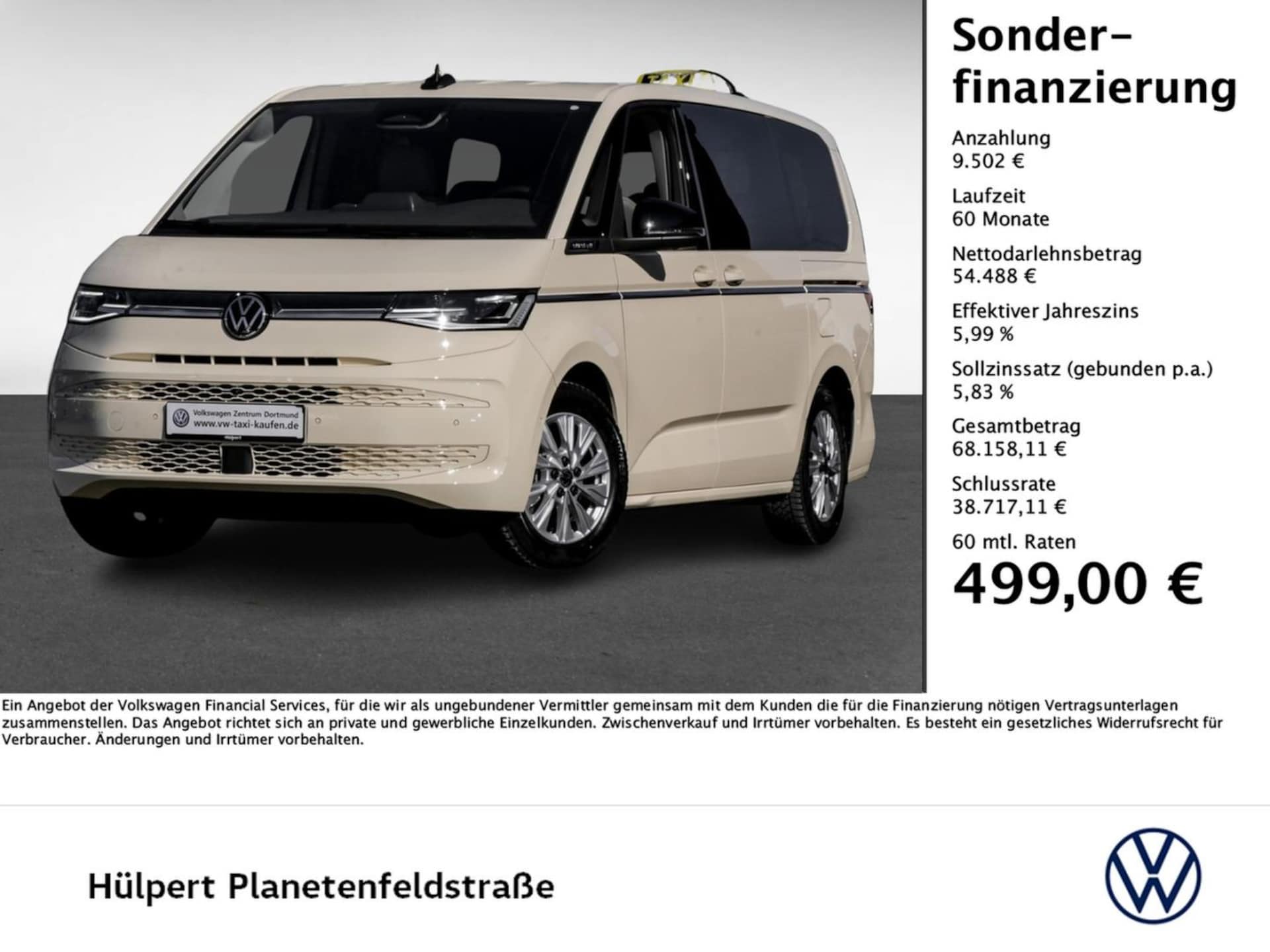 Volkswagen Multivan Langversion Style