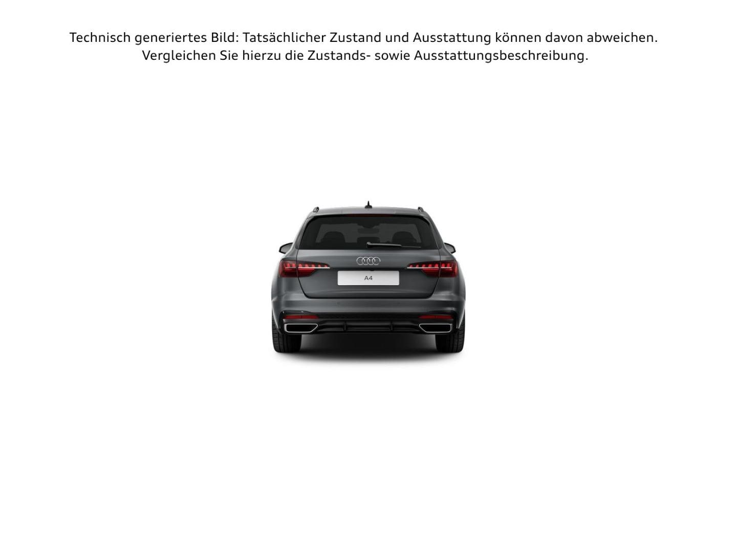 Bild über Audi A4 Avant S line 35 TFSI S tronic - für weitere Informationen kontaktieren Sie den Audi Partner