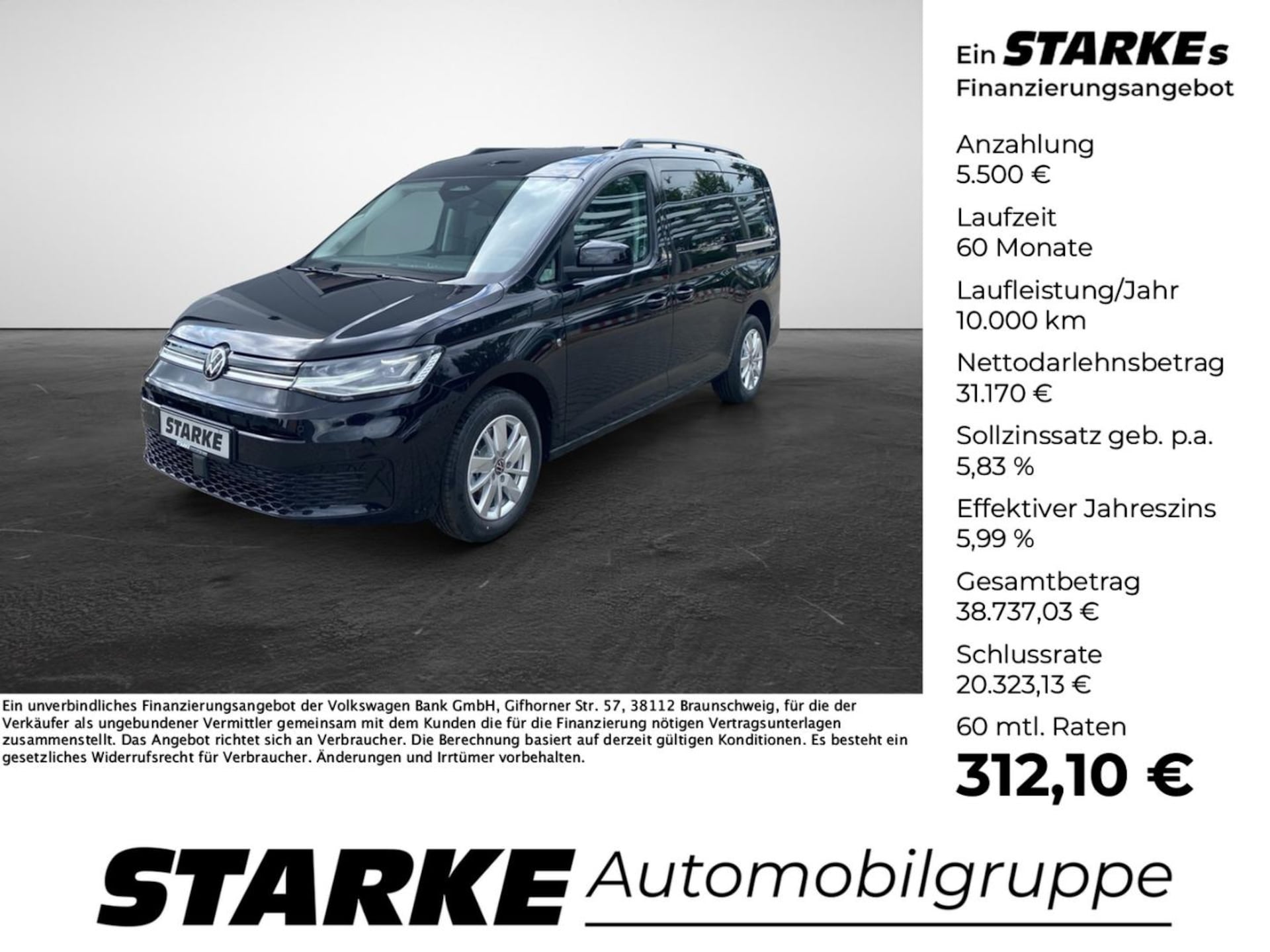 Volkswagen Caddy Maxi Life