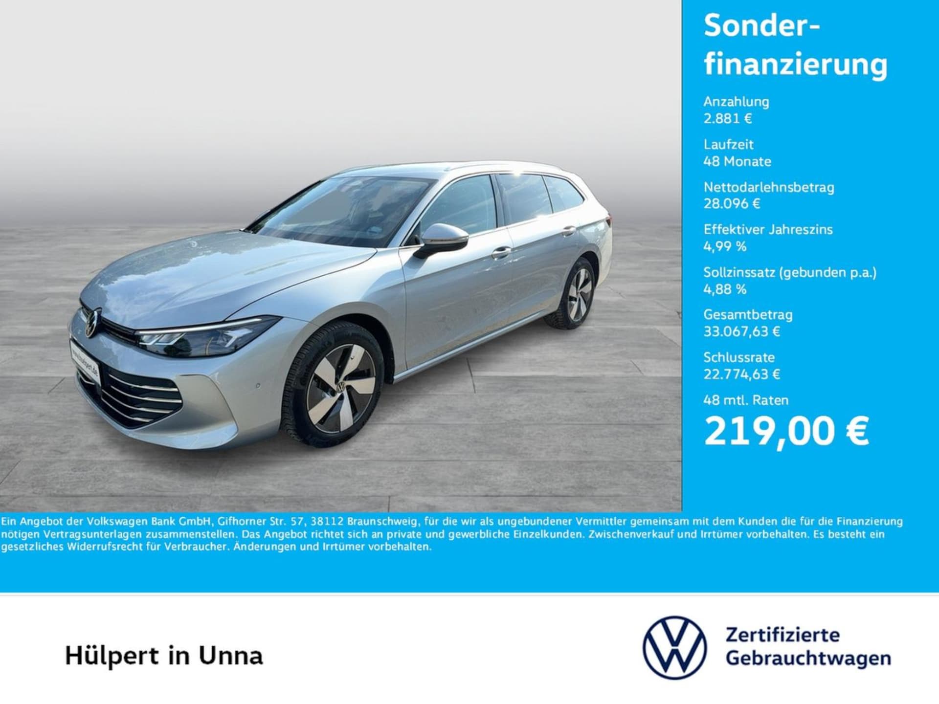 Volkswagen Passat Business