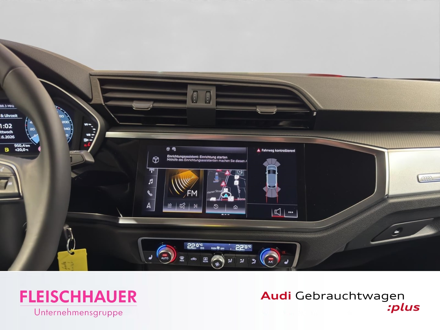 Bild über Audi Q3 Sportback TFSI 110 kW S tronic - für weitere Informationen kontaktieren Sie den Audi Partner