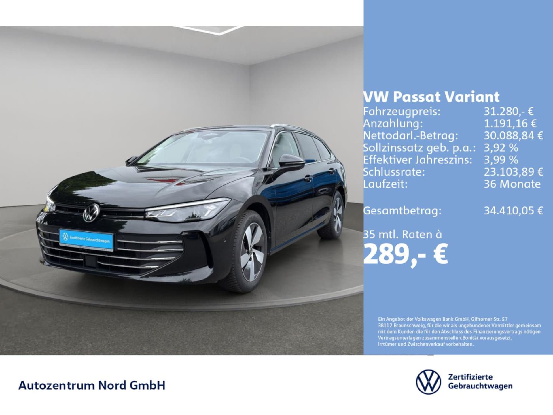 Volkswagen Passat Business