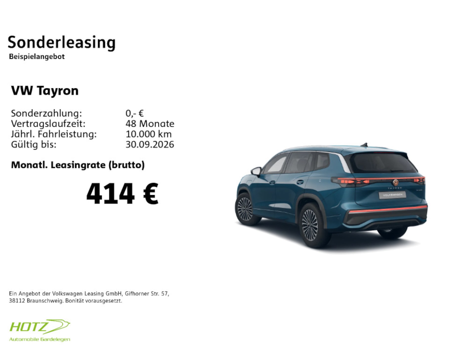 Volkswagen Tayron Elegance