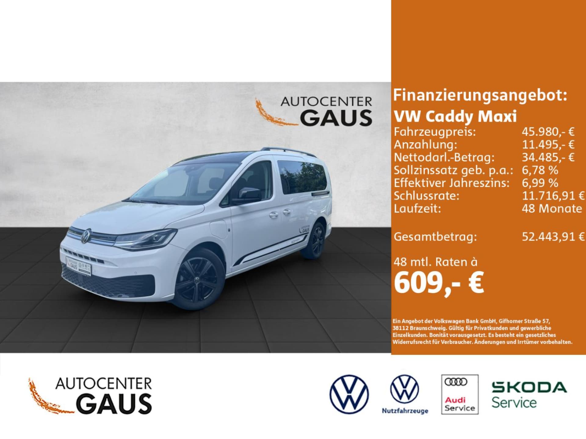 Volkswagen Caddy Maxi Life