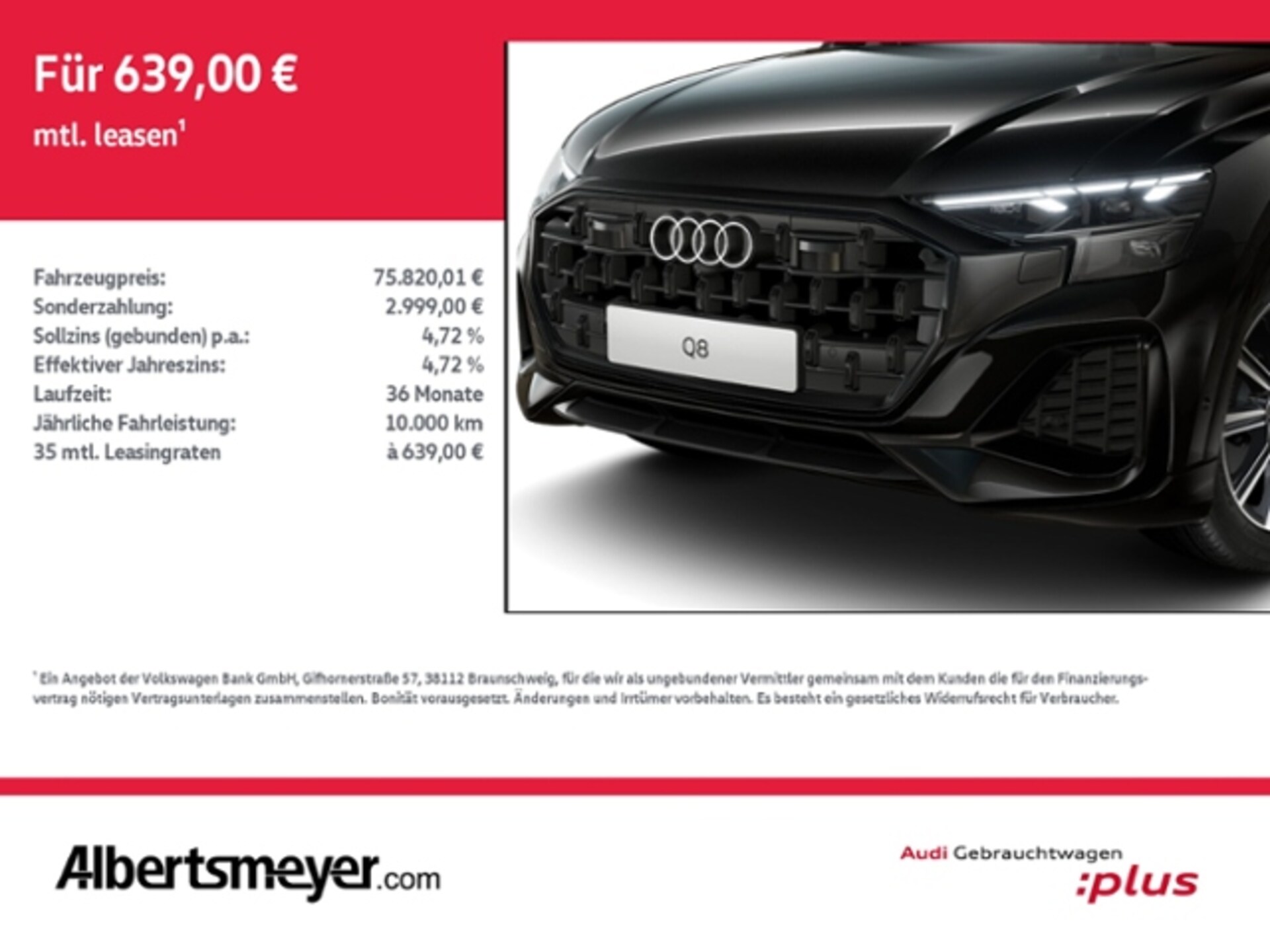 Audi Q8 SUV