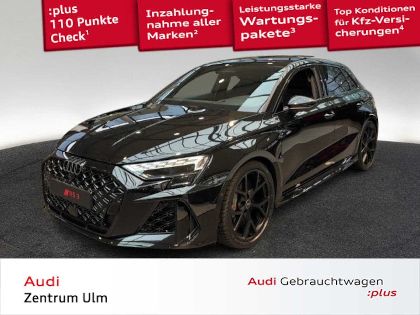 Bild über Audi RS 3 Sportback TFSI quattro 294 kW S tronic - für weitere Informationen kontaktieren Sie den Audi Partner
