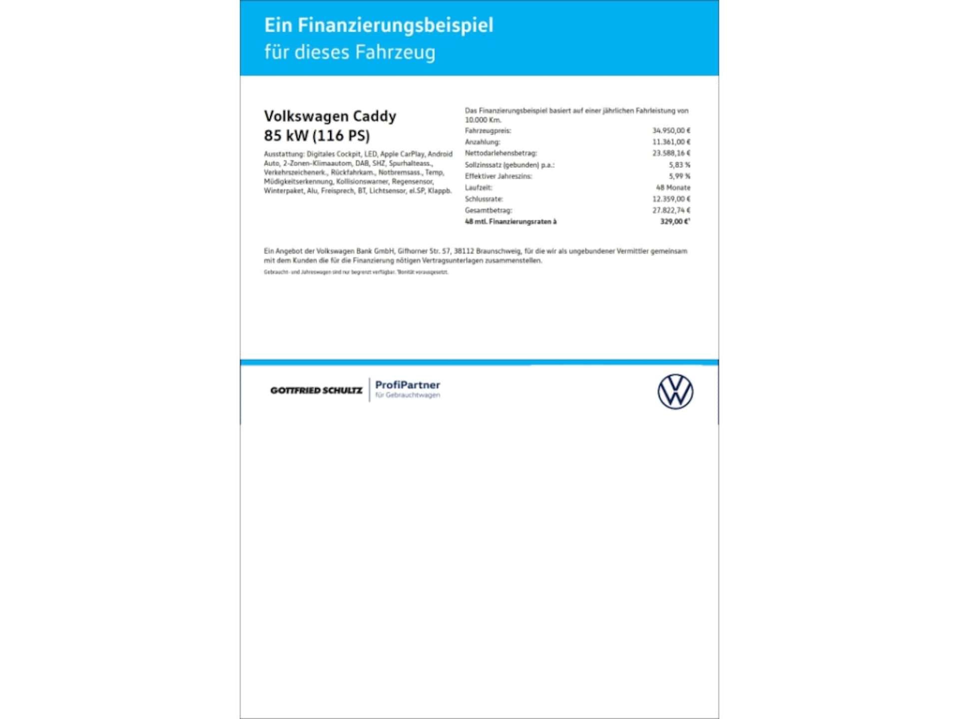 Volkswagen Caddy Life