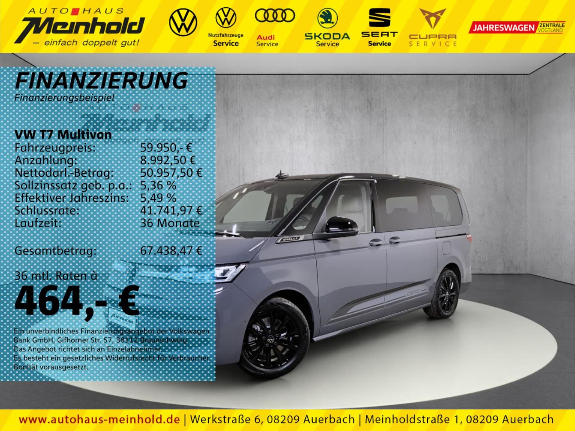 Volkswagen Multivan Langversion Life