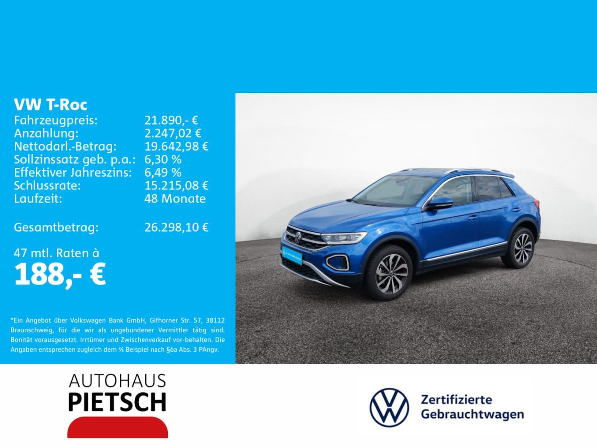 Volkswagen T-Roc Style
