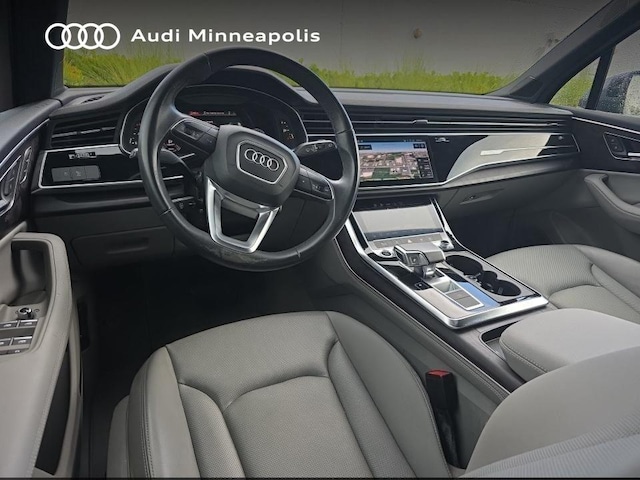Used 2023 Audi Q7 Premium Plus with VIN WA1LXBF76PD028696 for sale in Minneapolis, Minnesota
