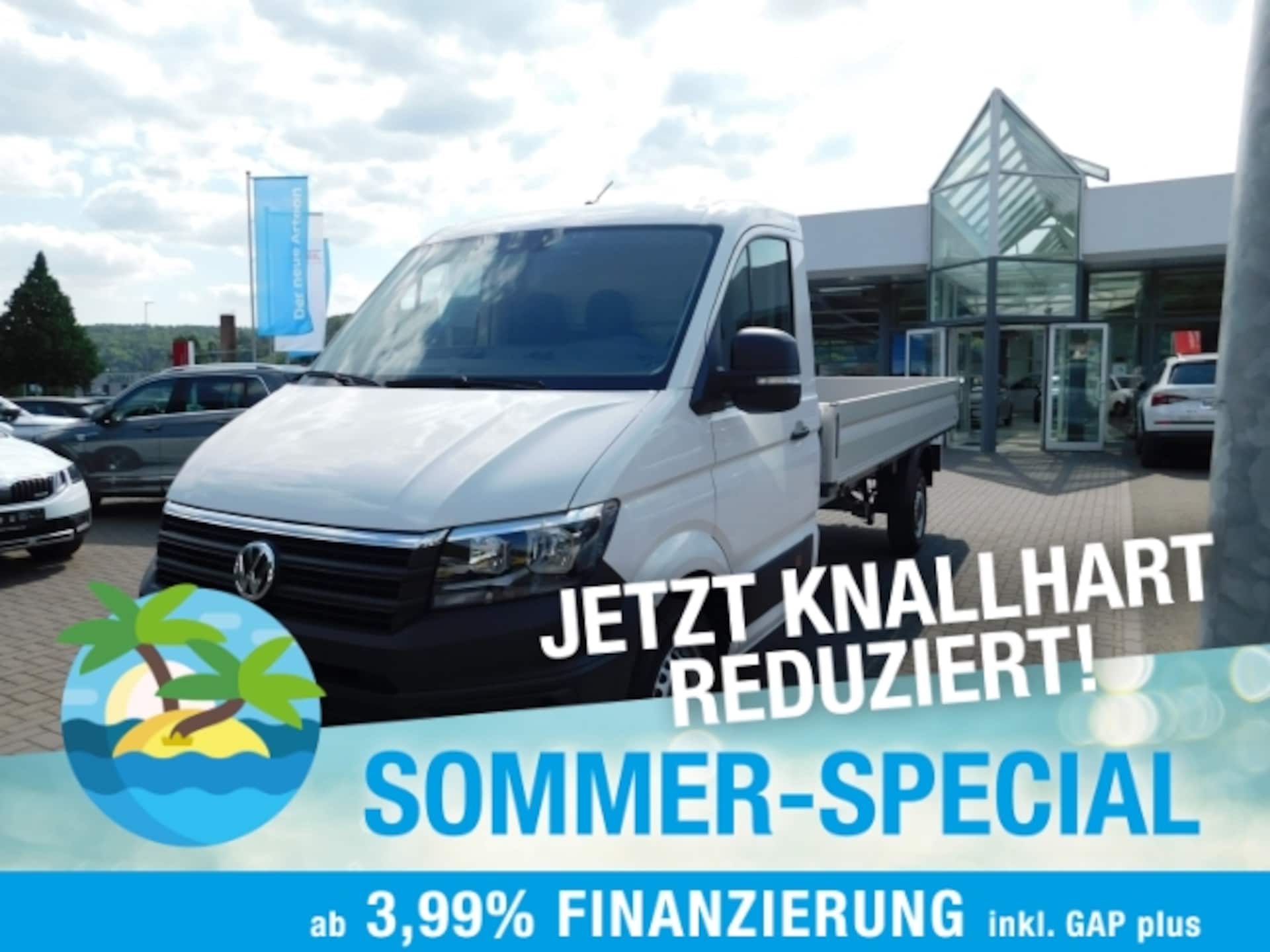 Volkswagen Crafter Einzelkabine langer Radstand