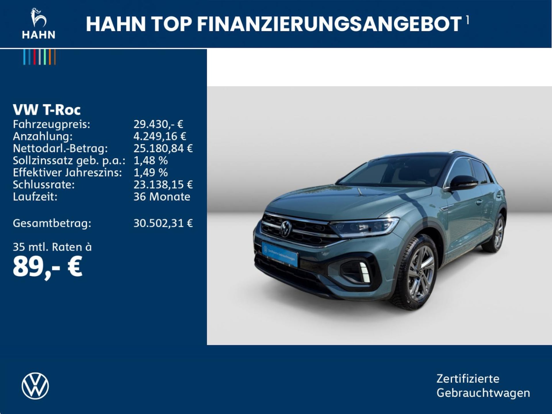Volkswagen T-Roc R-Line
