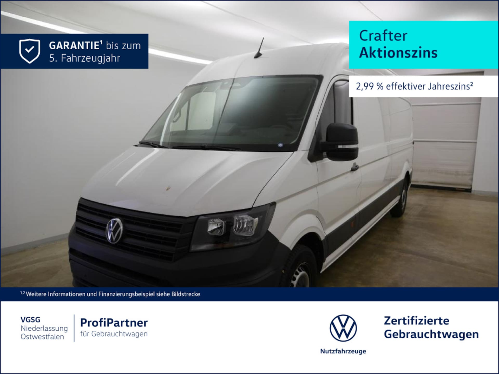 Volkswagen Crafter Kasten langer Radstand