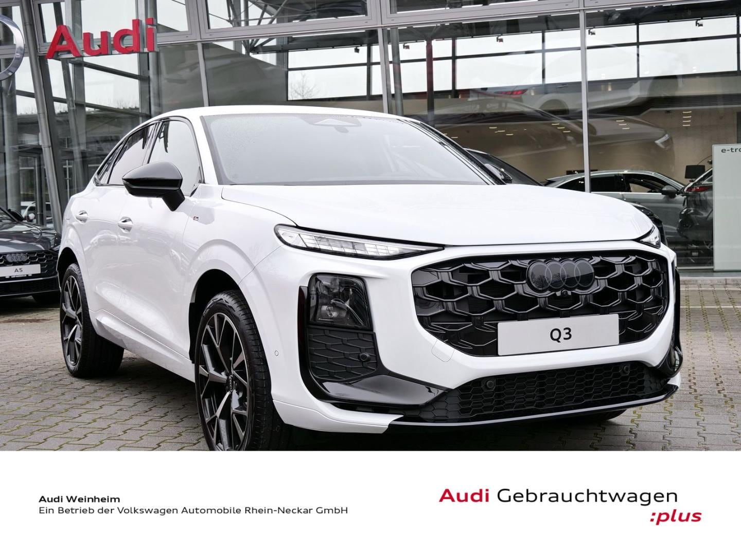 Bild über Audi Q3 Sportback TFSI quattro 150 kW S tronic - für weitere Informationen kontaktieren Sie den Audi Partner