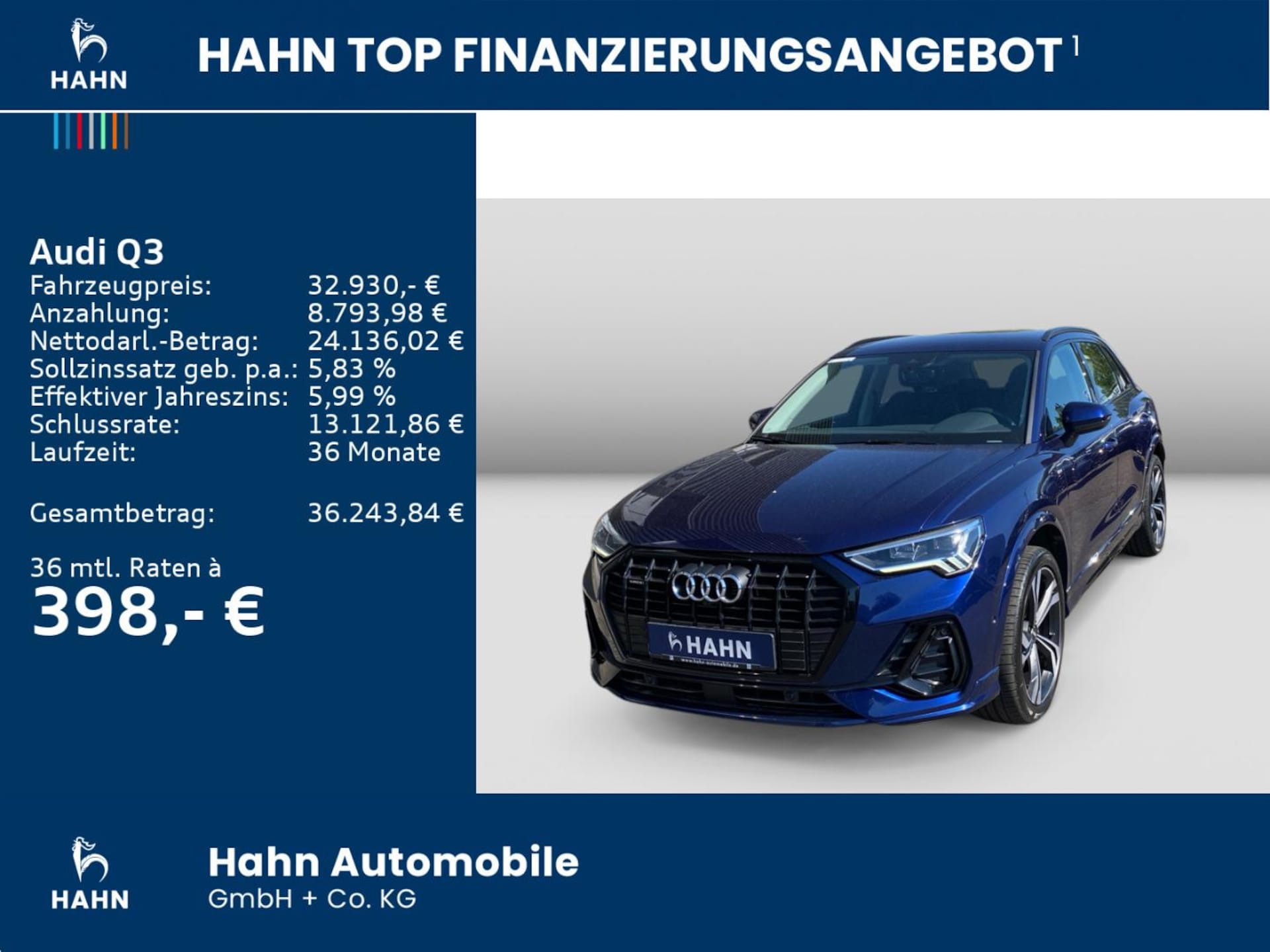 Audi Q3 SUV S line