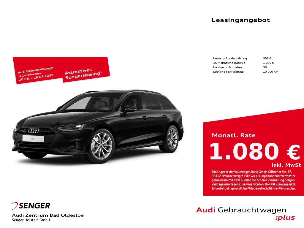 Image about Audi A4 Avant advanced 40 TDI quattro S tronic