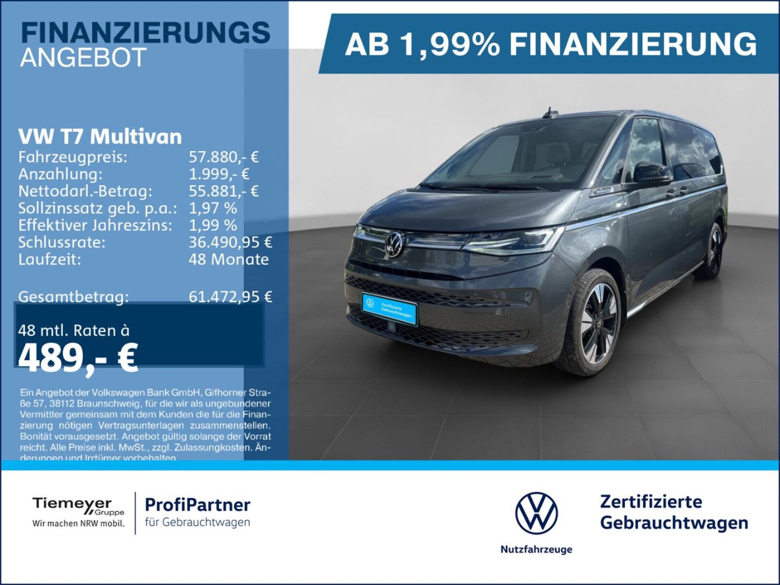 Volkswagen Multivan Langversion