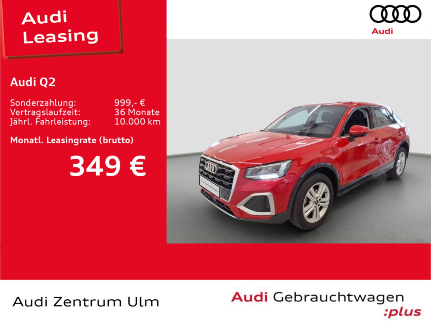 Bild über Audi Q2 advanced 35 TFSI S tronic - für weitere Informationen kontaktieren Sie den Audi Partner