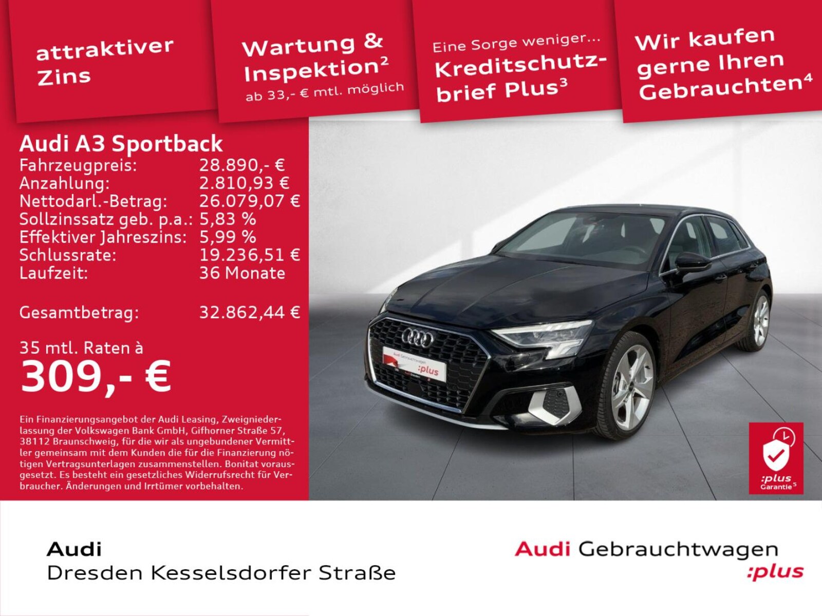 Audi A3 Sportback – Bild 2