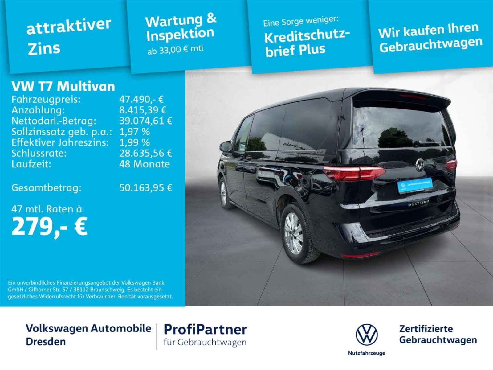 Volkswagen Multivan Langversion – Bild 2