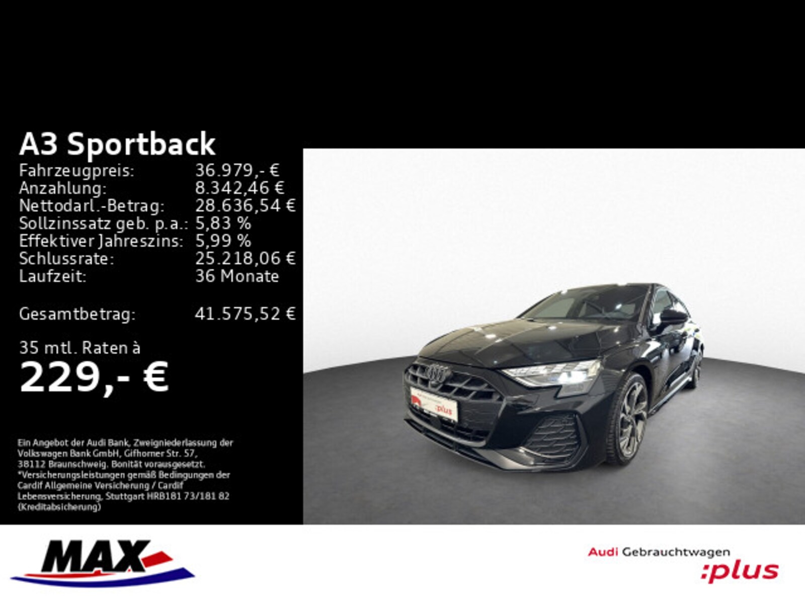 Audi A3 Sportback – Bild 2