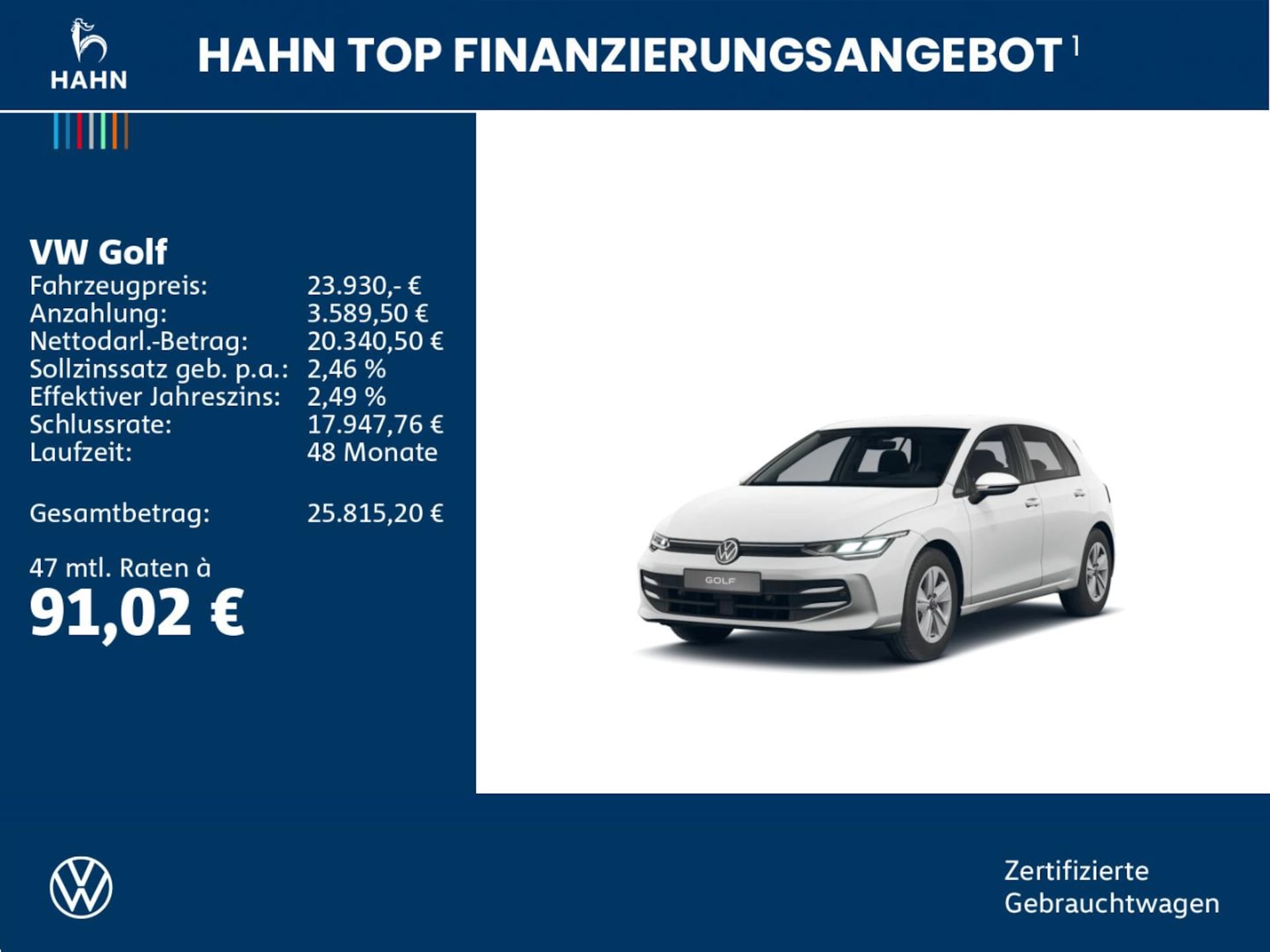 Volkswagen Golf Life