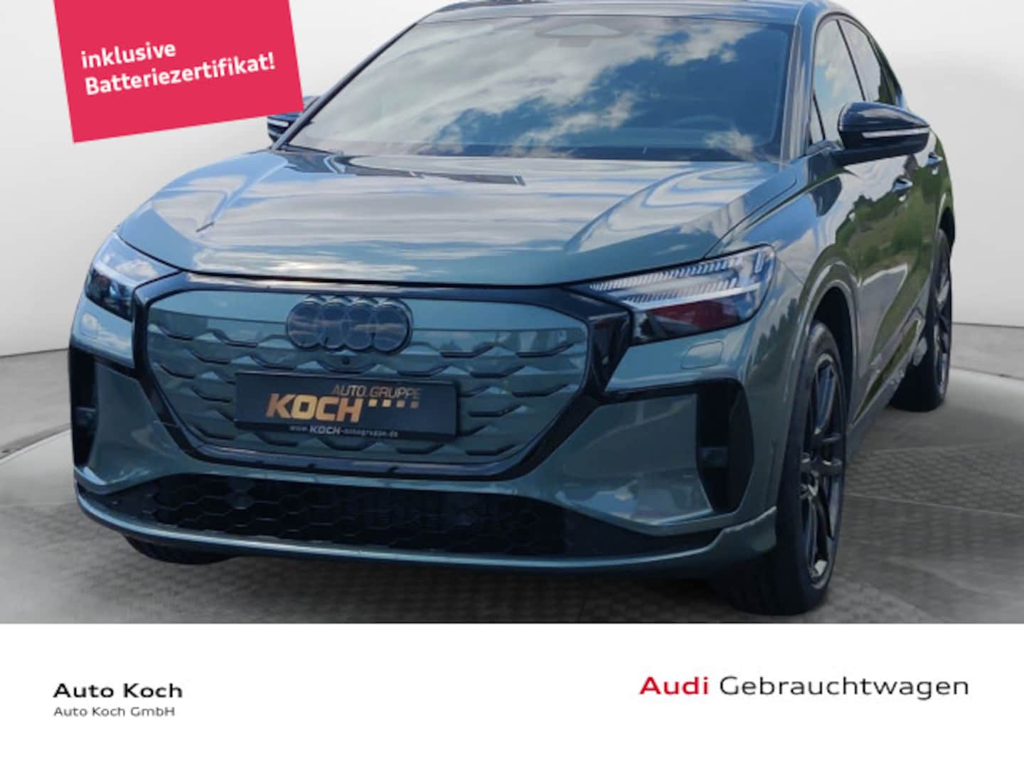Bild über Audi Q4 Sportback e-tron e-tron quattro performance 250 kW - für weitere Informationen kontaktieren Sie den Audi Partner