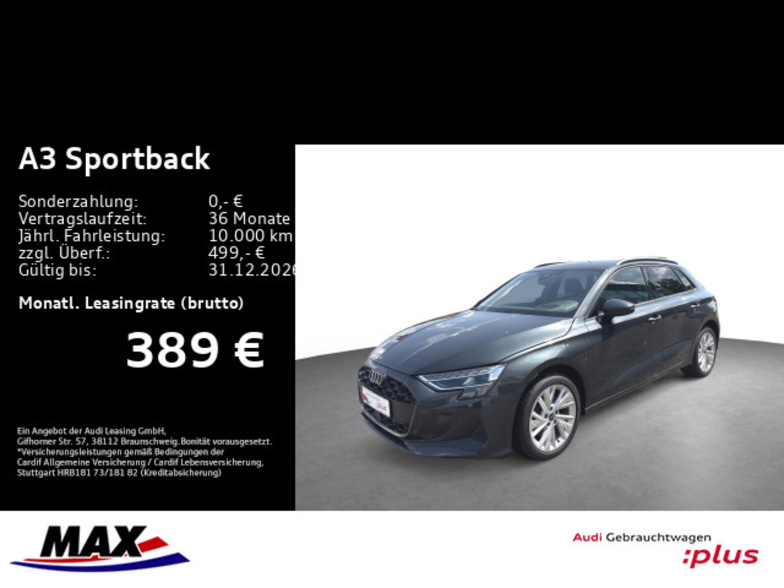 Audi A3 Sportback – Bild 2