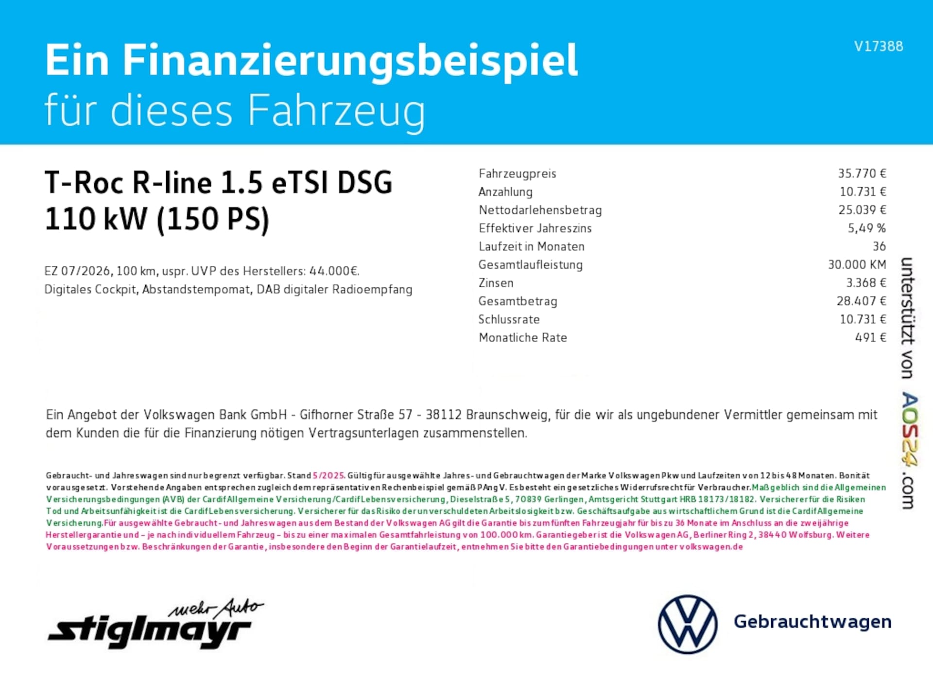 Volkswagen T-Roc R-Line