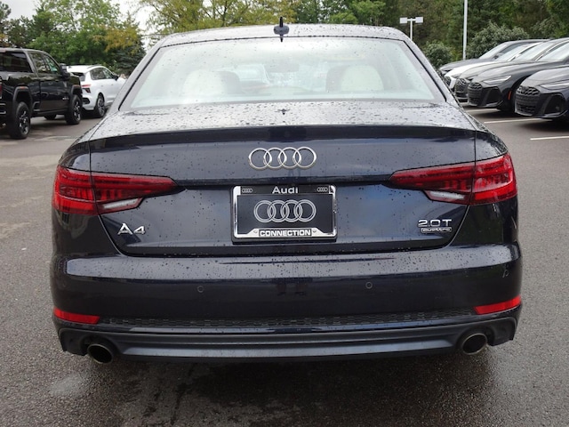 2018 Audi A4 Sedan