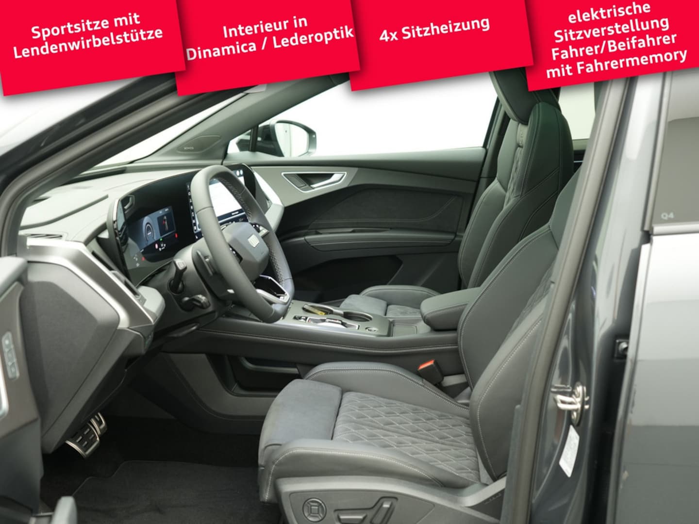Bild über Audi Q4 SUV e-tron e-tron quattro performance 250 kW - für weitere Informationen kontaktieren Sie den Audi Partner