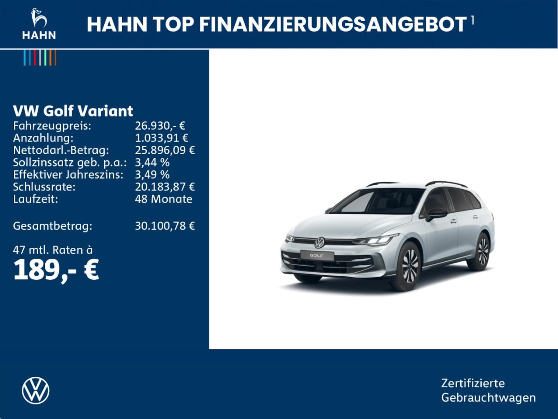 Volkswagen Golf Variant Goal