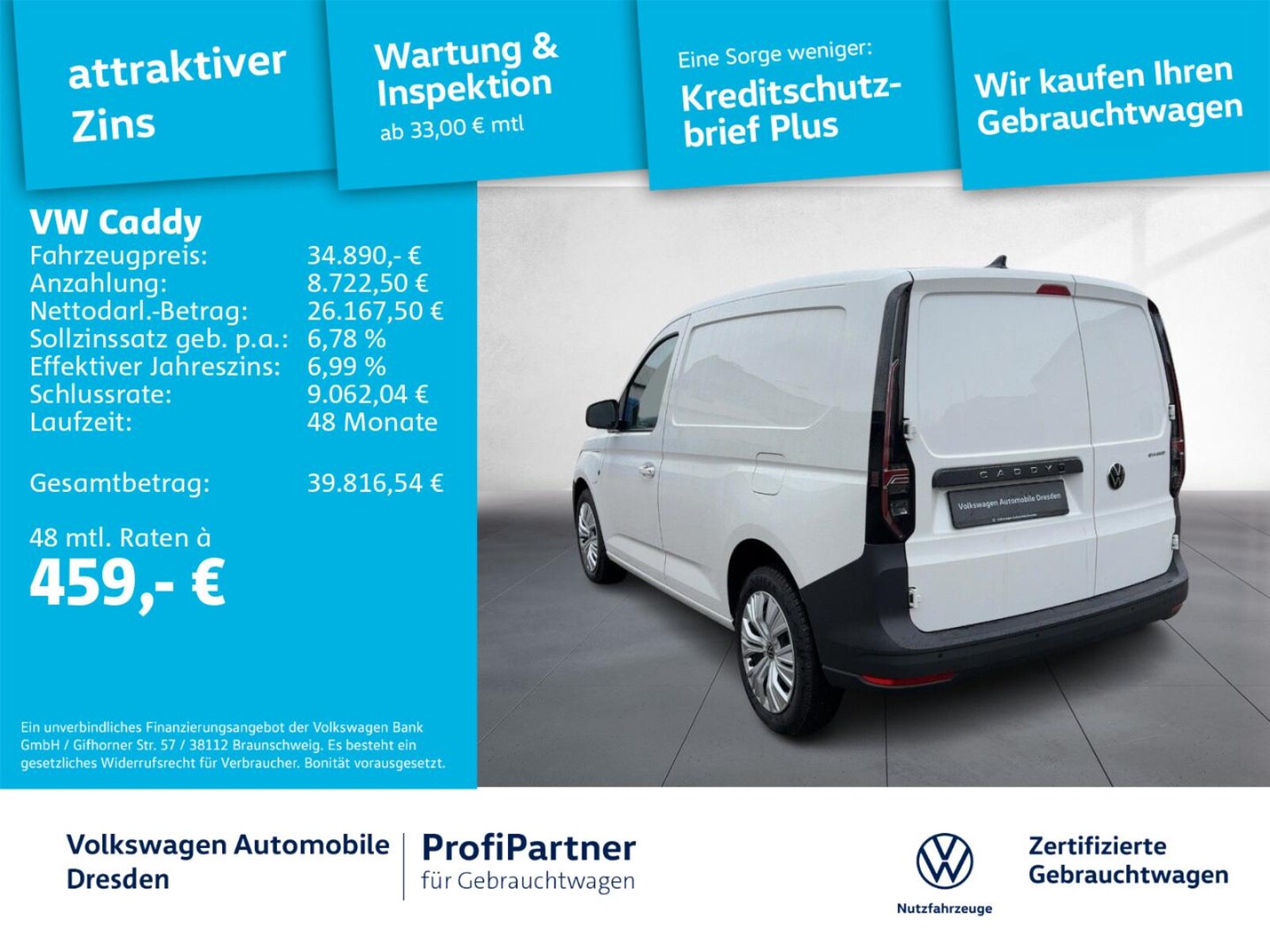 Volkswagen Caddy Cargo – Bild 2