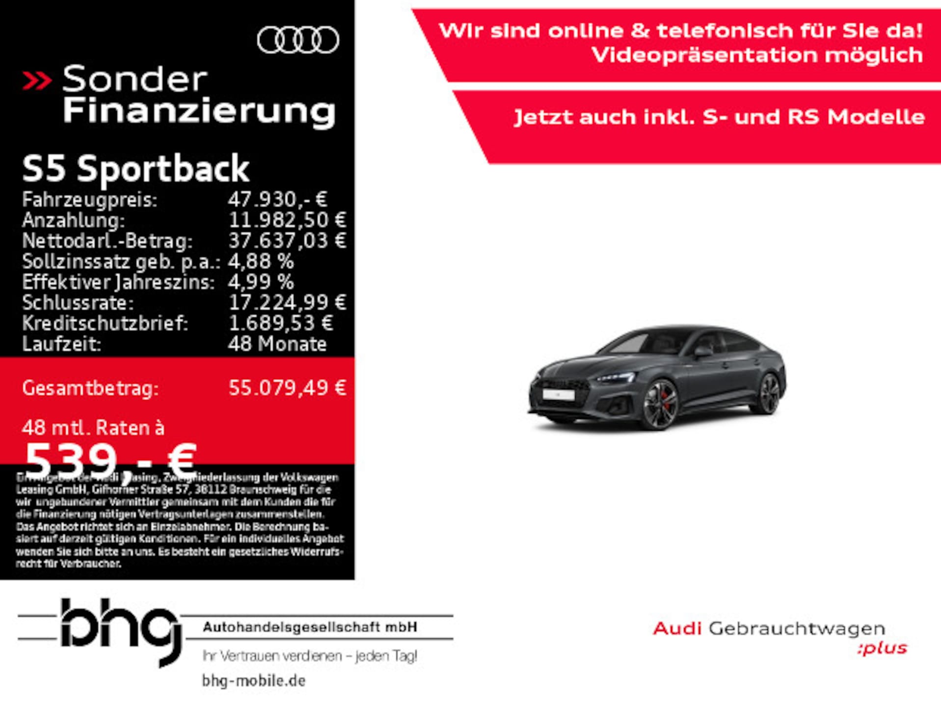 Audi S5 Sportback