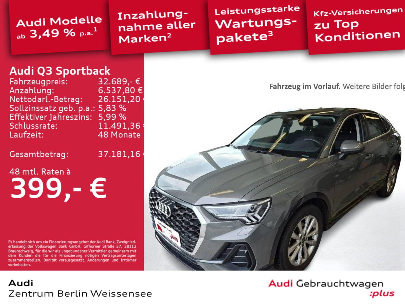 Audi Q3 Sportback – Bild 2
