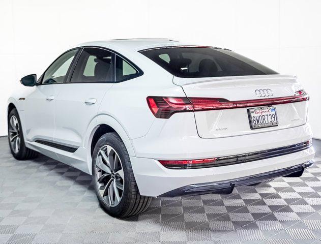 Used 2021 Audi e-tron Sportback Premium with VIN WA11AAGE7MB031646 for sale in Riverside, CA