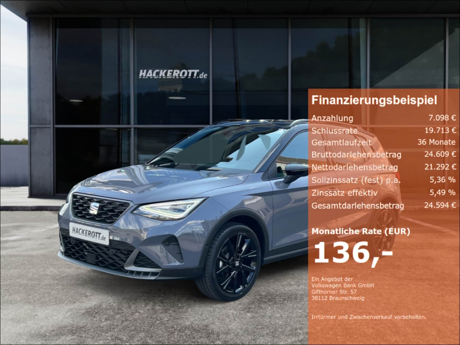 SEAT Arona FR