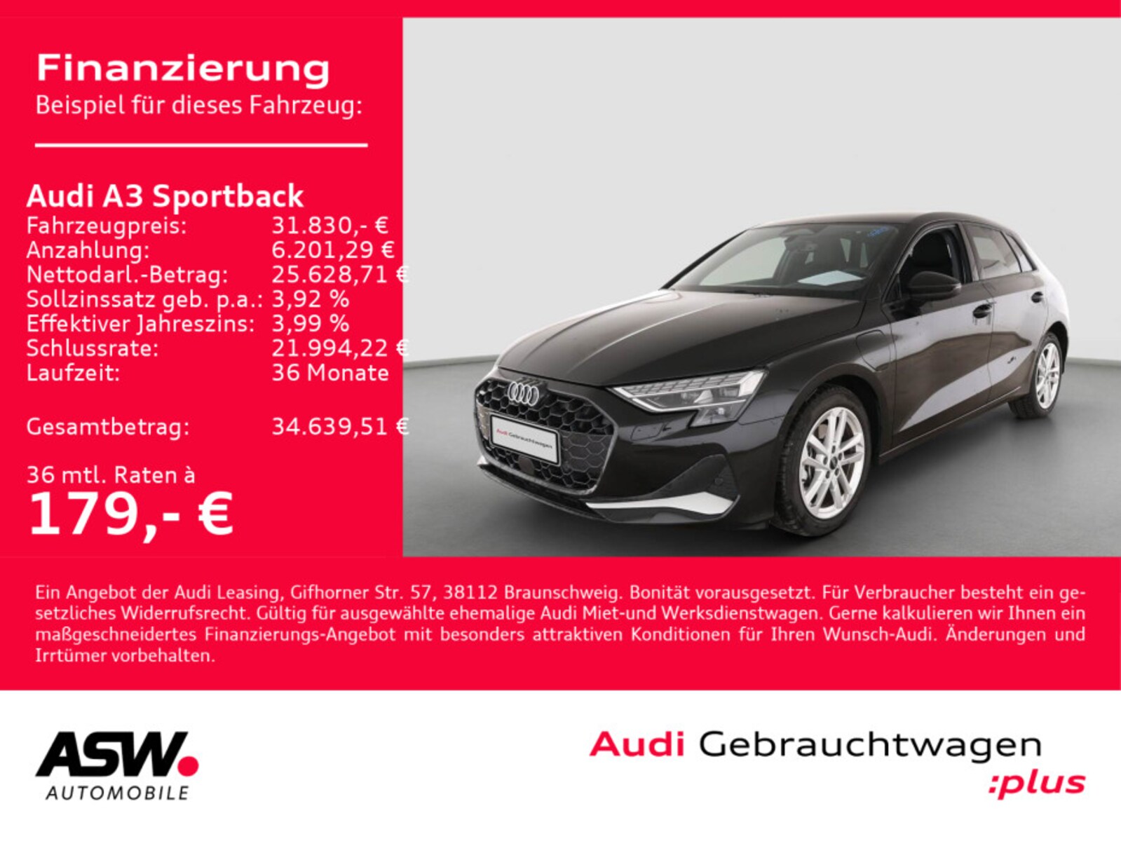 Audi A3 Sportback – Bild 2