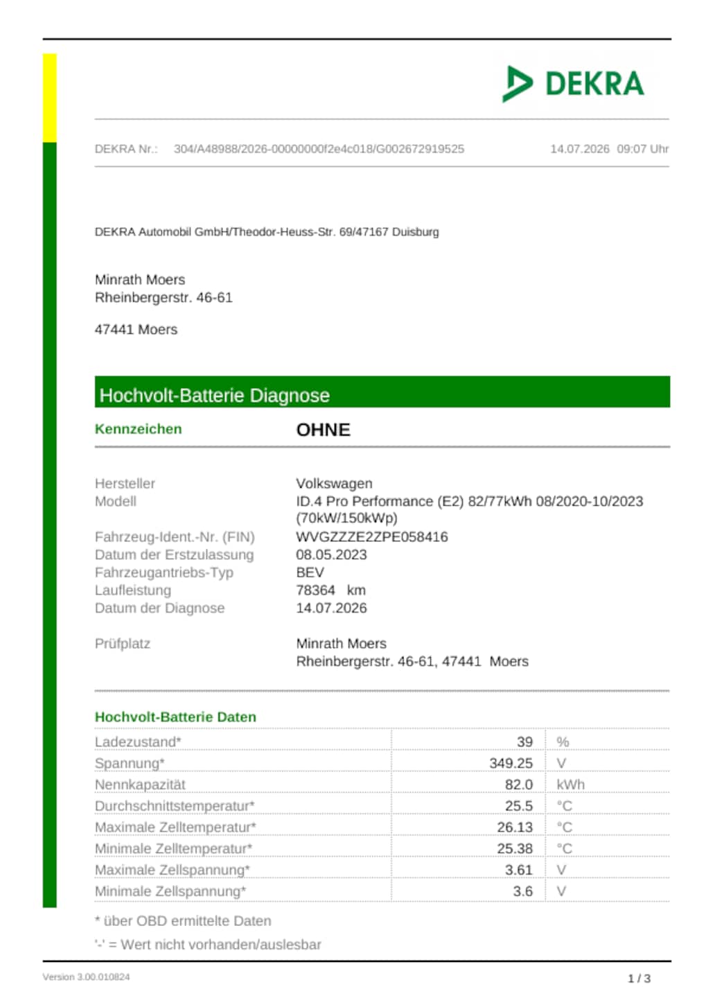 Volkswagen ID.4 Pro Performance