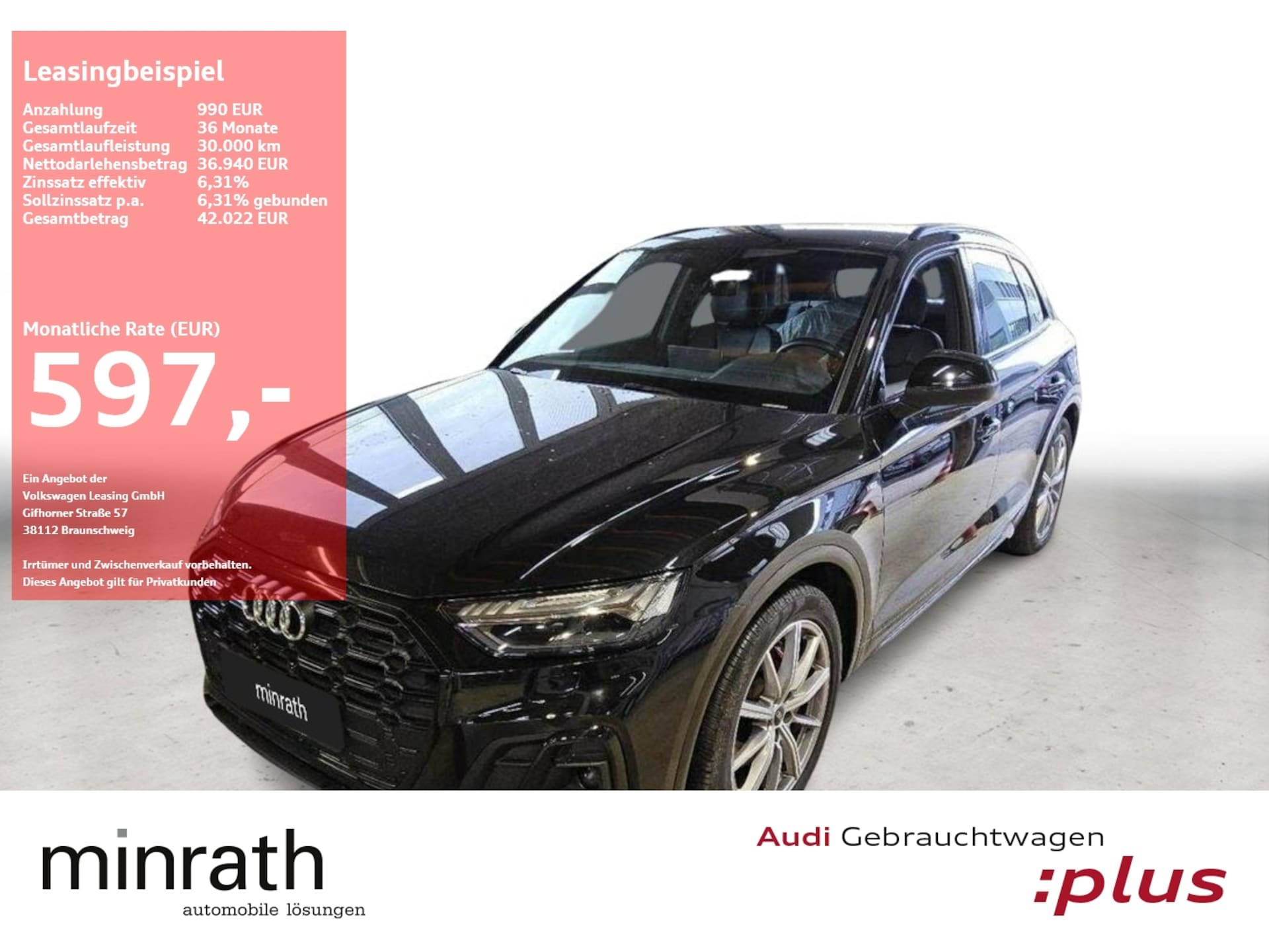 Audi Q5 TFSI e S line